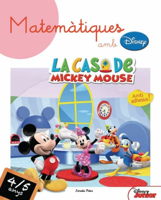 Matematiques Amb Disney! De 4 A 5 Anys