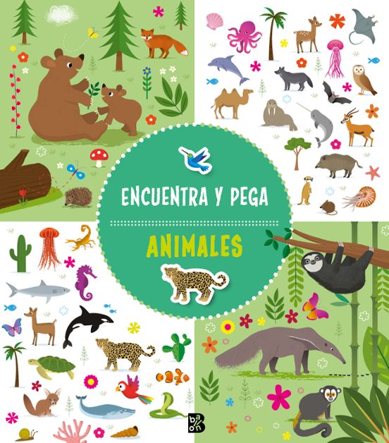Encuentra Y Pega - Animales