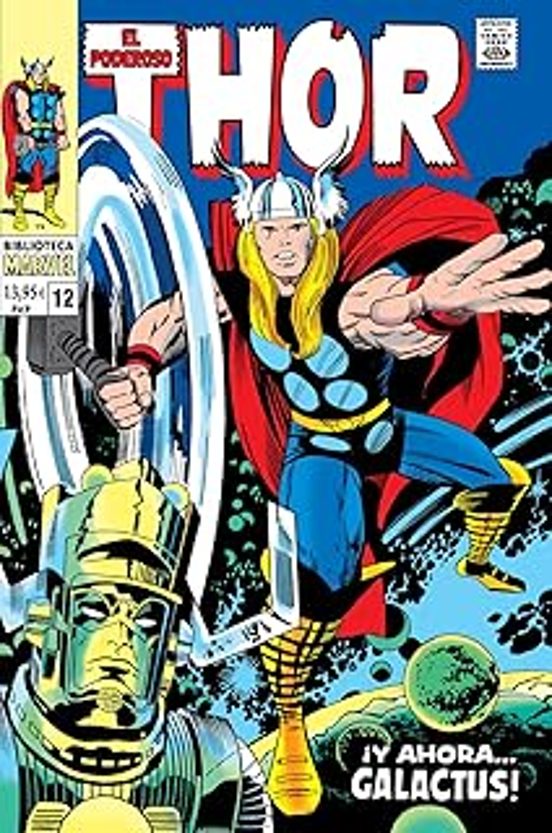 Biblioteca Marvel El Poderoso Thor 12 Bm 101 1968-1969 ¡ya Ahora Galac