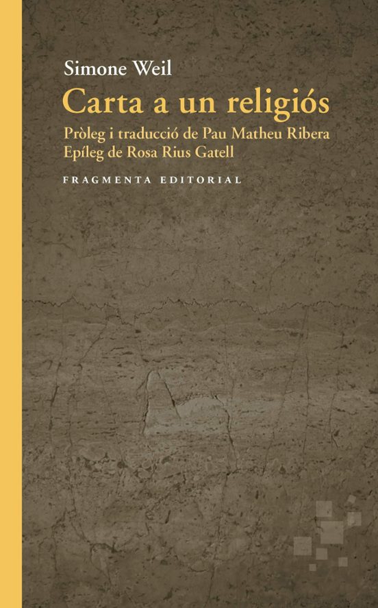 Carta a un religiós