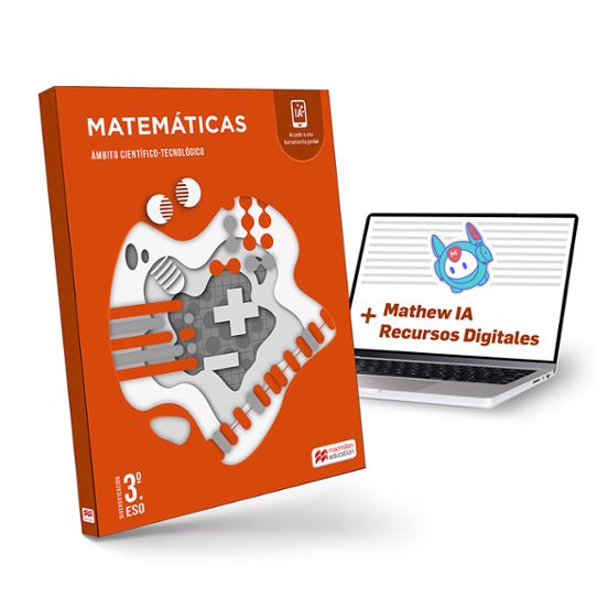 Matemáticas 3º - Libro de Texto en Formato Físico de Diversificación C