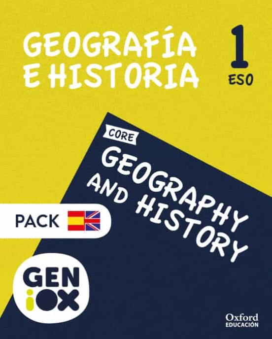 Geniox Geography & History 1ºeso Students Book Bilingüe Andalucía