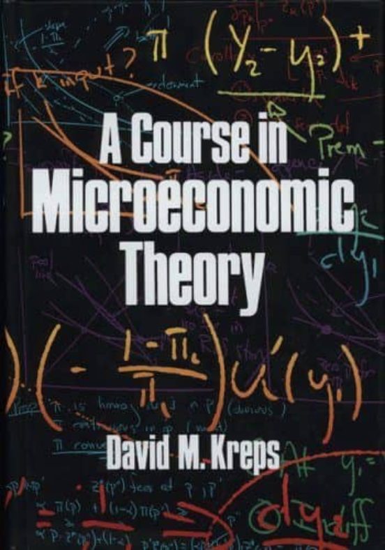 A Course In Microeconomic Theory