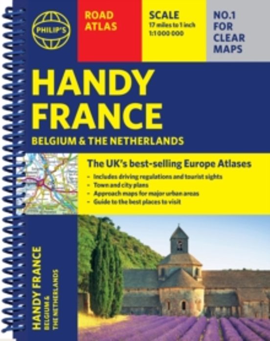 Philips Handy Road Atlas France Belgium And The Netherlands