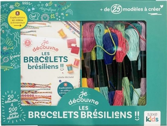 Je Découvre Les Bracelets Brésiliens !! : Coffret