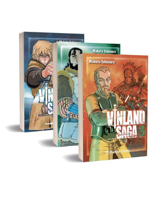 Pack Vinland Saga n.º 1–2–3