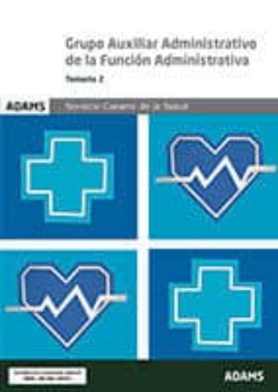 Grupo Auxiliar Administrativo De La Funcion Administrativa Temario 2