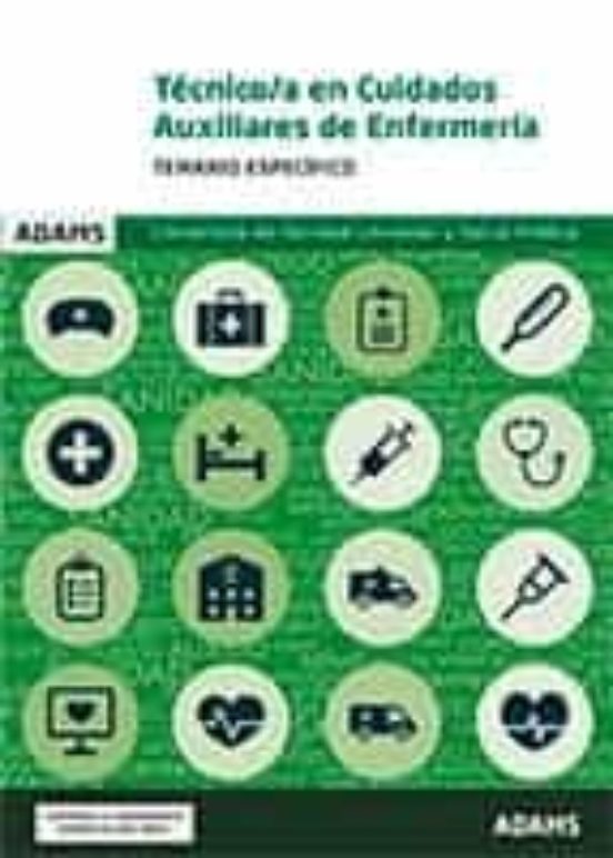Temario Especifico Tecnico/a En Cuidados Auxiliares De Enfermeria De L
