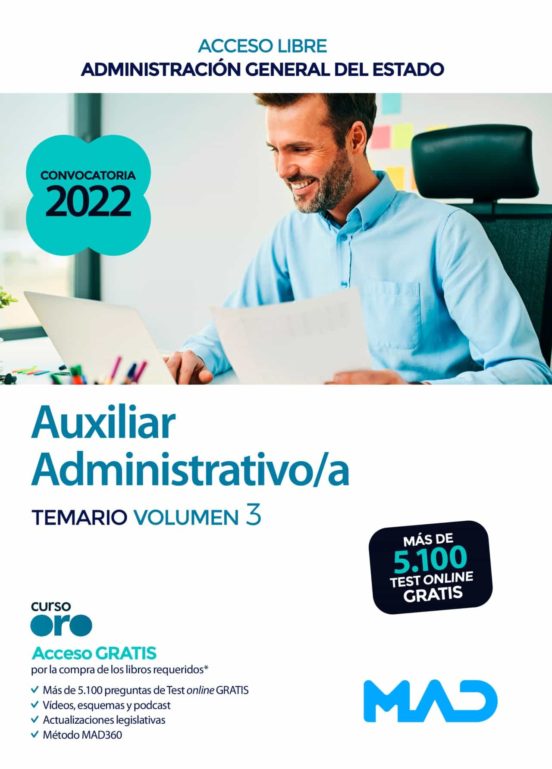 Auxiliar Administrativo/a Administracion General Del Es