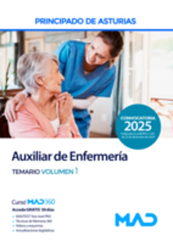 Auxiliar De Enfermería. Temario Volumen 1