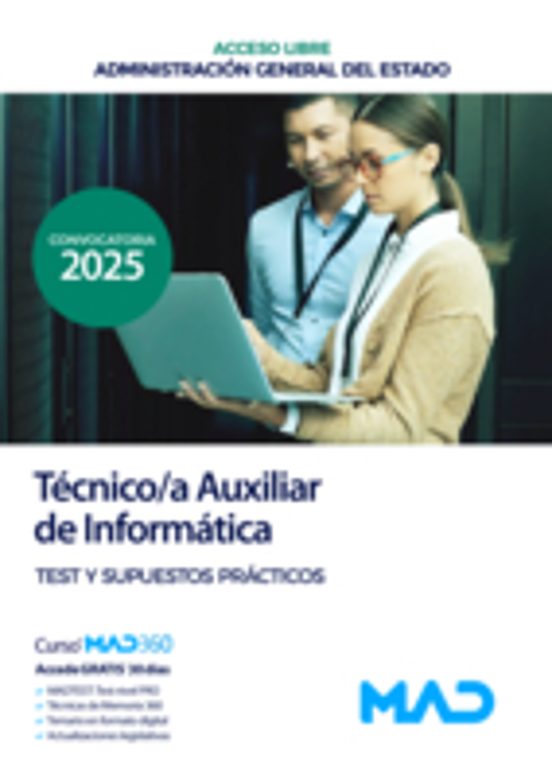 Tecnico/a Auxiliar De Informatica De La Administracion General Del Est