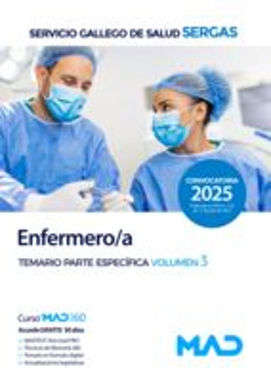 Enfermero/a. Temario Parte Especifica Volumen 3