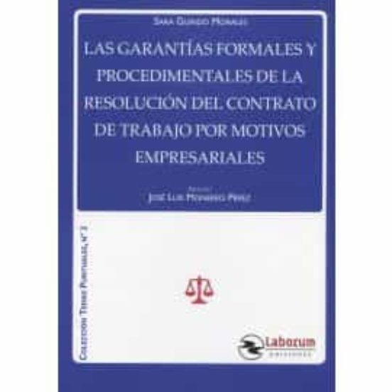 Garantías Formales Y Procedimentales De La Resolución Del Contrato De