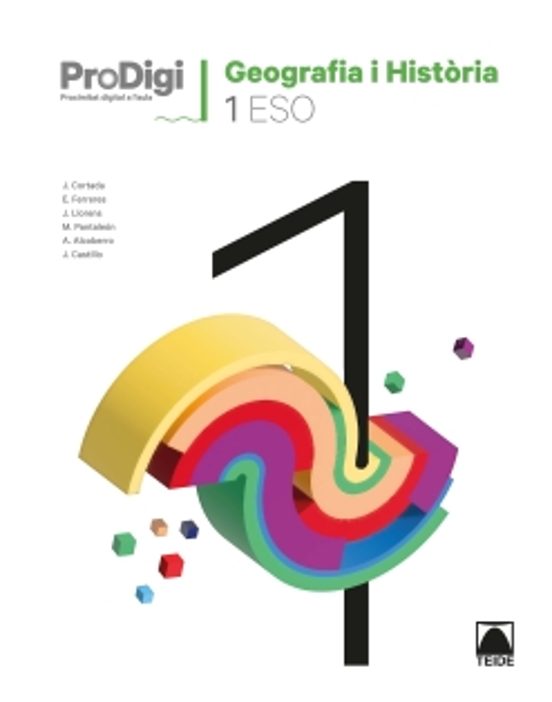 Quadern Geografia i Historia 1º ESO Prodigi