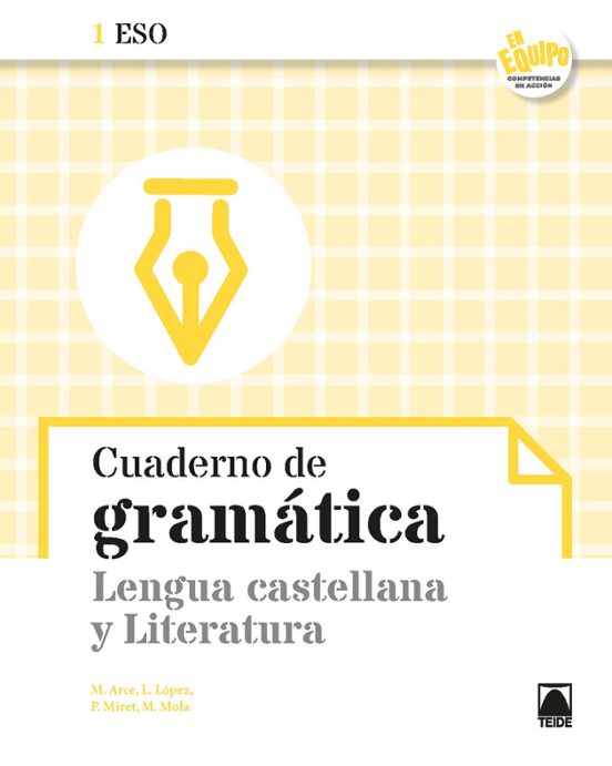 Cuaderno Gramatica 1º Eso Ed 2019 En Equipo