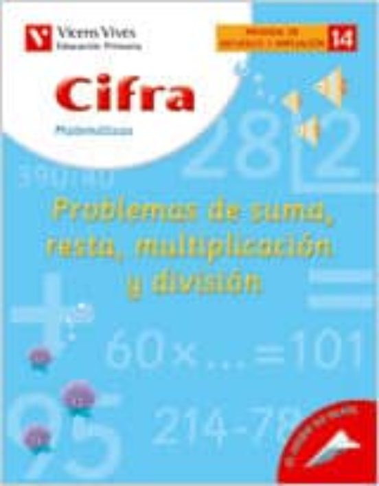 14. Cifra Problemas Suma Resta Multiplicacion Y Division