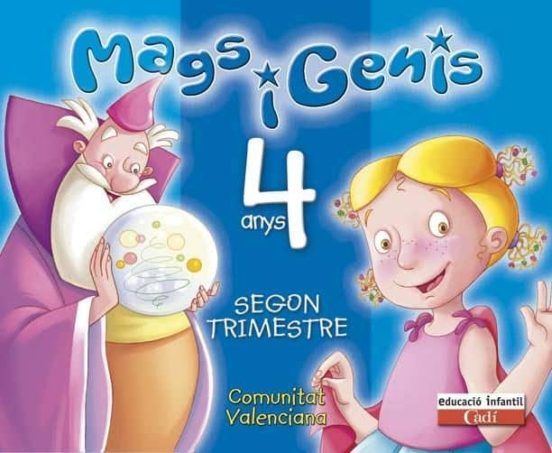 Mags I Genis 4 Anys. Segon Trimestre. Comunitat Valenciana