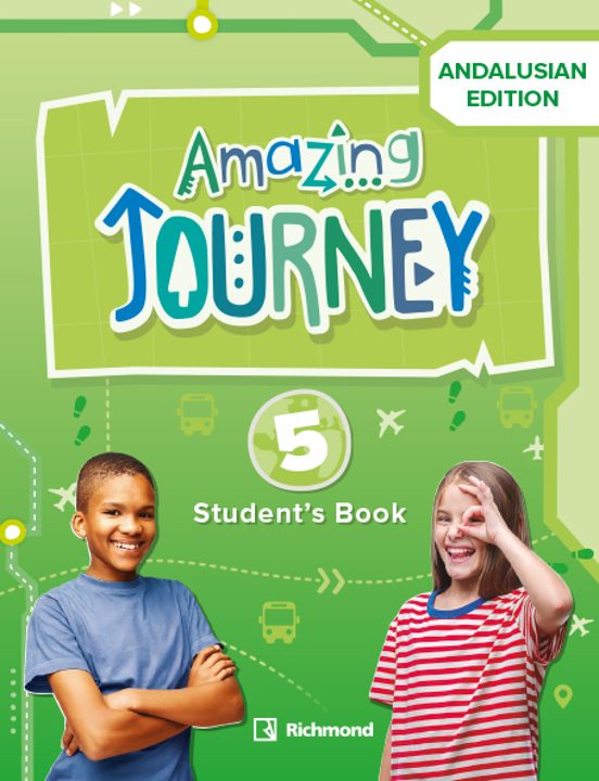 Amazing Journey 5º Primary Students Book Andalucia