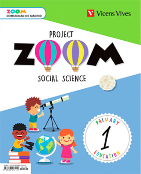 Social Science 1º Educacion Primaria + Cd + Welcome Madrid Proyecto Zo