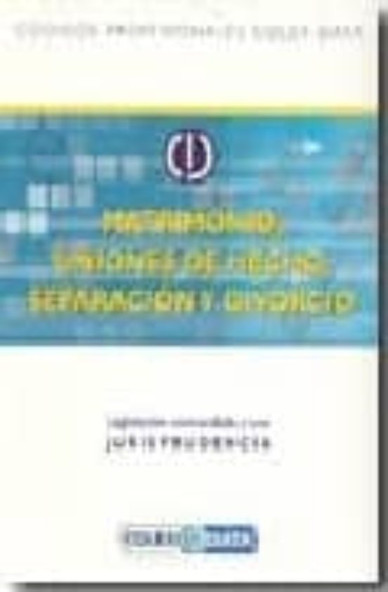 Codigo Profesional Familia Matrimonio Uniones De Hecho Separacion Y Di