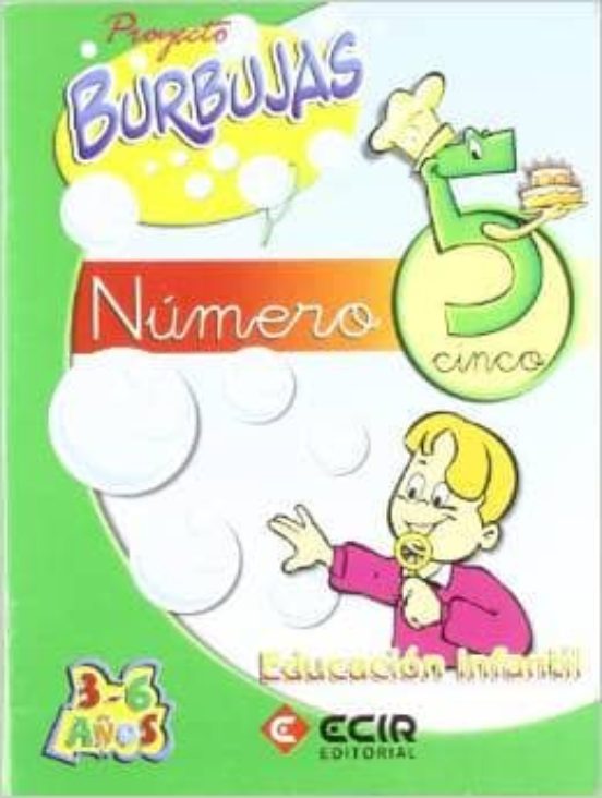 Cuaderno Numero 5 Proyecto Burbujas Educacion Infantil