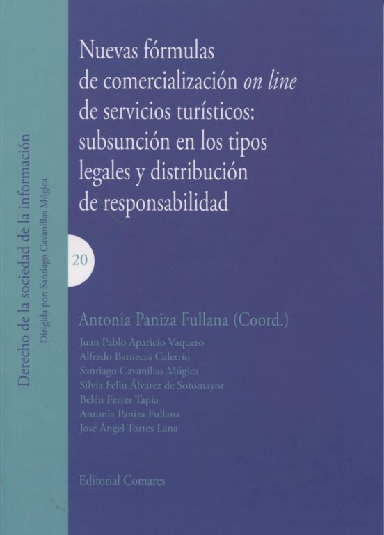 Nuevas Fórmulas De Comercialización On Line De Servicios Turístic Os