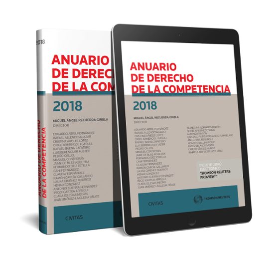 Civitas: Anuario De Derecho De La Competencia 2018
