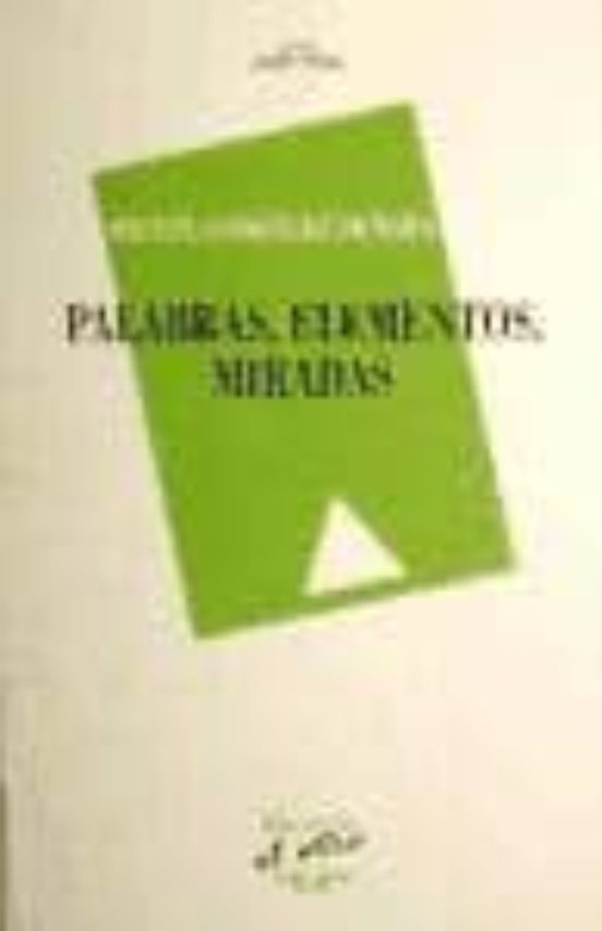 Palabras Elementos Miradas