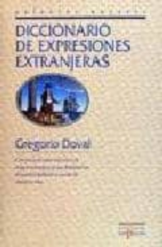 Diccionario De Expresiones Extranjeras