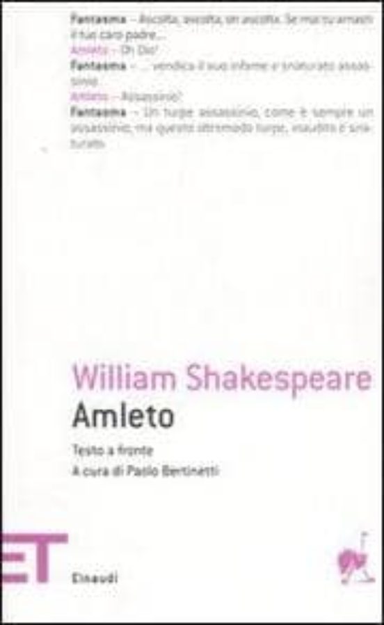 Amleto. Testo Inglese a Fronte
