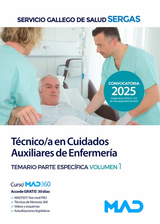 Técnico/a En Cuidados Auxiliares De Enfermería Del Servicio Galle Go D