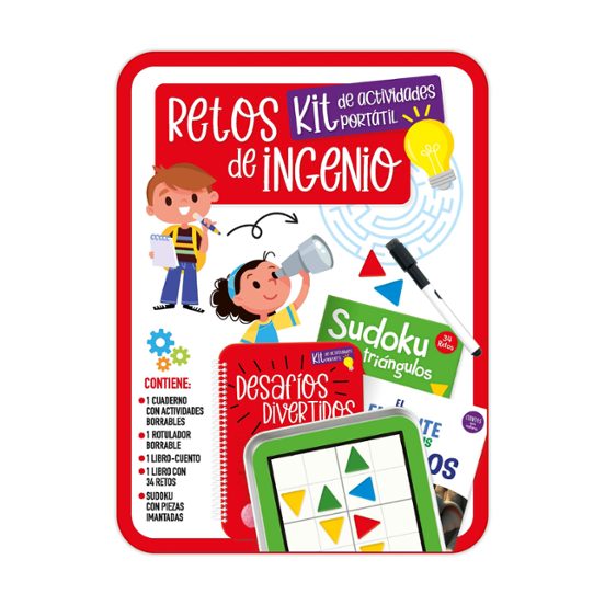 Kit De Actividades - Retos De Ingenio