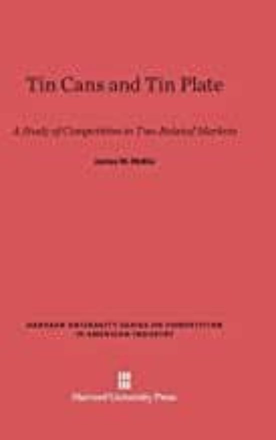 Tin Cans And Tin Plate: 5