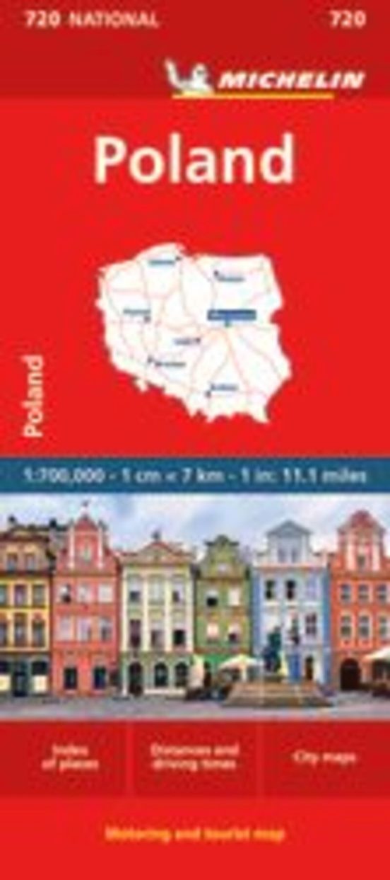 Mapa National Pologne 11720