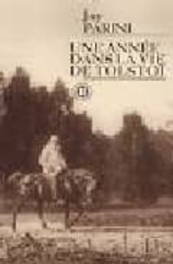 Une Annee Dans la Vie de Tolstoï
