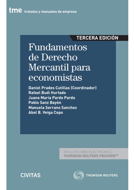 Civitas: Fundamentos De Derecho Mercantil Para Economistas