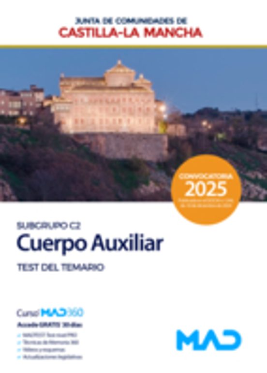 Cuerpo Auxiliar . Junta De Comunidades Castilla-la Mancha