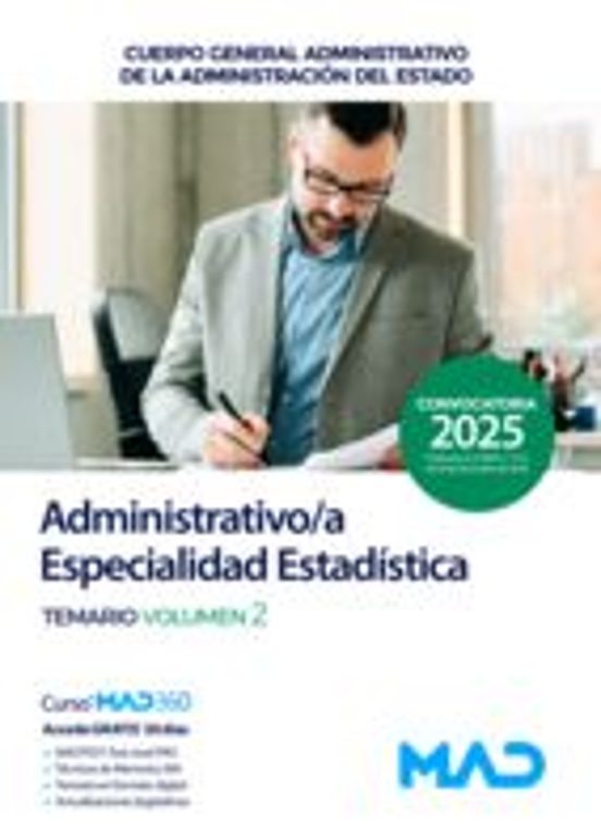 Administrativo/a Especialidad Estadística. Administración General Del
