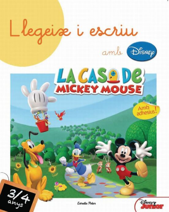 Llegeix I Escriu Amb Disney! 3/4 Anys