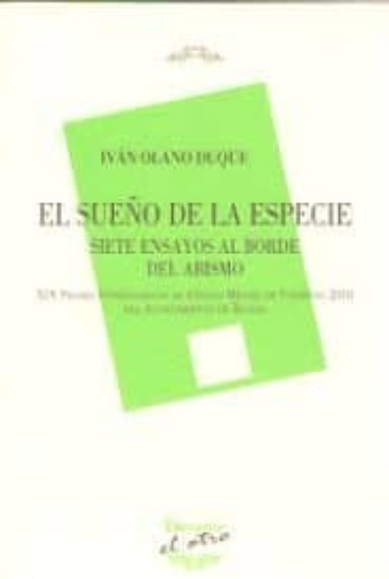 Sueño De La Especie El