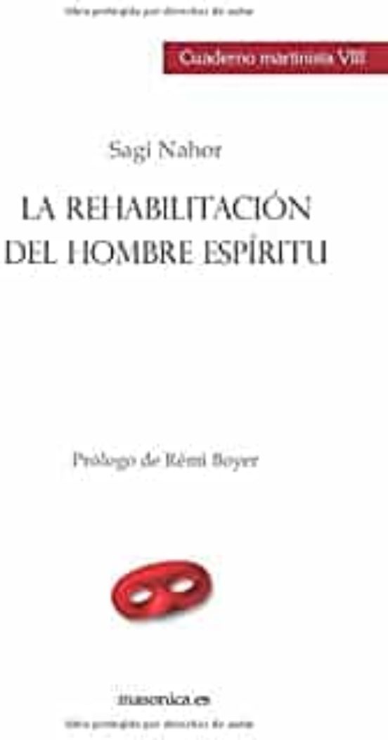 Cuaderno Martinista VIII