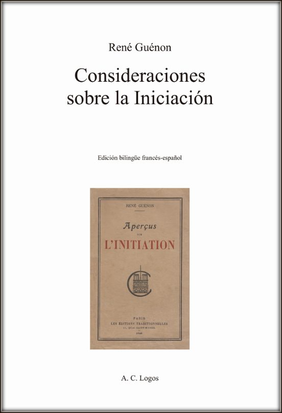 Consideraciones Sobre La Iniciación