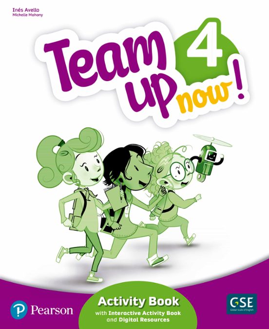 Team Up Now! 4 Activity Book&Interactive Activity Book and DigitalResources Access Code