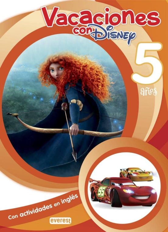 Vacaciones Con Disney 5 Años Con Actividades En Ingles