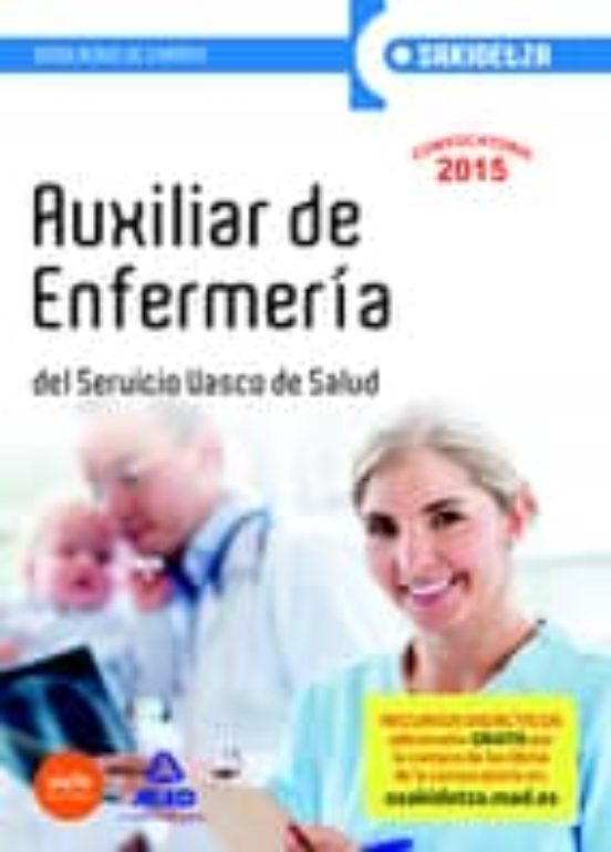 Auxiliar Enfermeria De Osakidetza-servicio Vasco De Salud Simulacros D