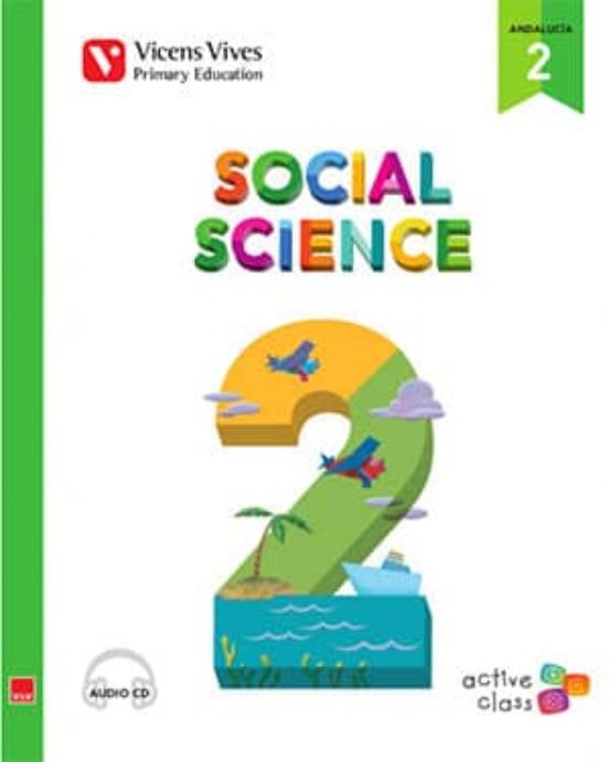 Social Science 2º Educacion Primaria +Cd Andalucia 15 Aula Activa