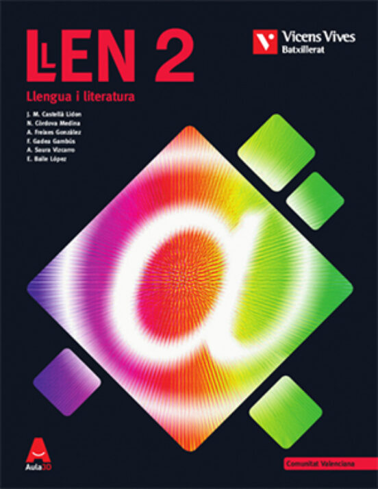 Llen 2. Comunitat Valenciana. Llengua I Literatura. 1º Bachi