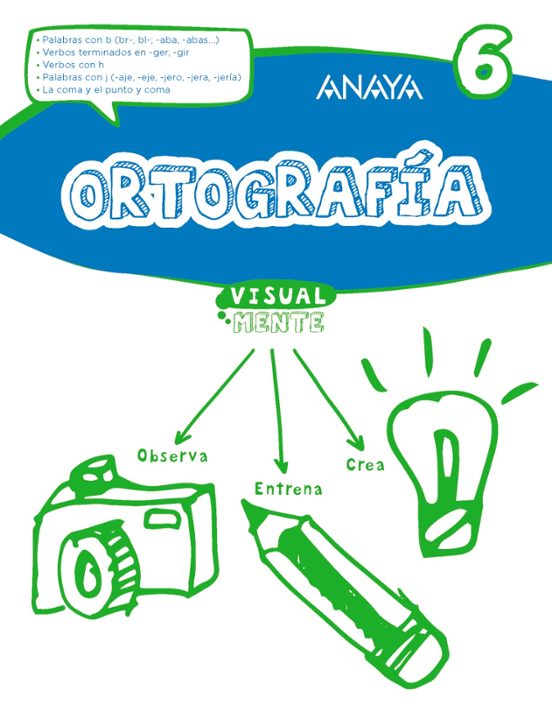 Ortografía 6. 3º Educacion Primaria