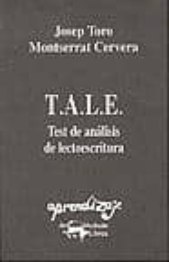 Tale: Test De Analisis De Lectoescritura Sobre 3