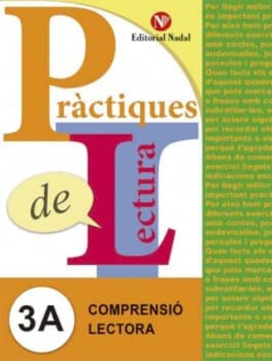 Comprension Lectora Pràctiques De Lectura 3a 3º Educacion Primari A